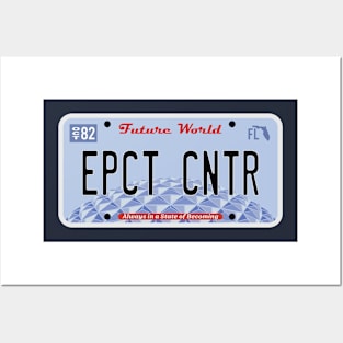 EPCT CNTR License Plate Posters and Art